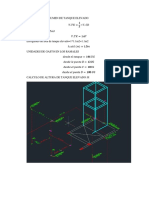 Calculo de Volumen de Tanque Elevado