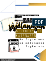Talaarawan - Cabatlao Linggo 8 PDF