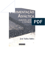 ( (..BAIXAR..) ) Pavimentacao Asfaltica de Jose Tadeu Balbo ... (LIVROS UNLIMITED) PDF