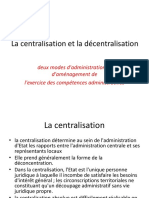 Les Pricipes de L'organisation Administrative