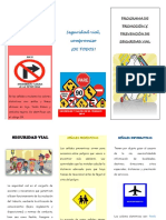 Folleto Seguridad Vial