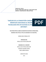 Análisis de La Congestión Camionera y de Los Beneficios Asociados...