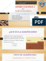 Albañilería: tipos y proceso de construcción