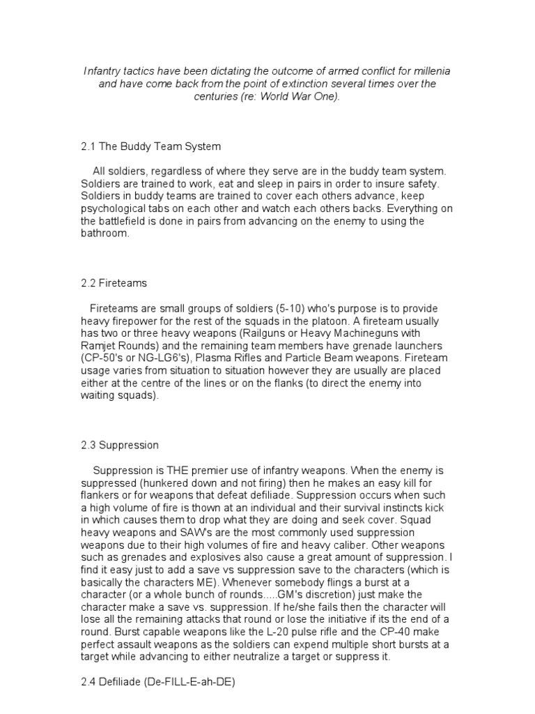 Infantry Tactics Pdf Infantry Wars Military