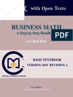 Olivier BusinessMath 2018A