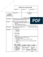 Sop Penilaian Apgar Score