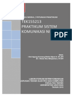 TEK155213 Praktikum Sistem Komunikasi Nirkabel: Buku Modul / Petunjuk Praktikum