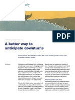 A Better Way to Anticipate Downturns