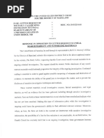 U.S. Attorney Motion Opposing DCNF Request to Unseal FBI Raid Documents, December 7, 20128