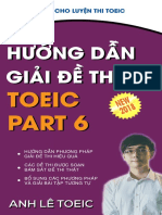 Đề Thi Toeic Part 6 2018 - (Anh Lê Toeic)