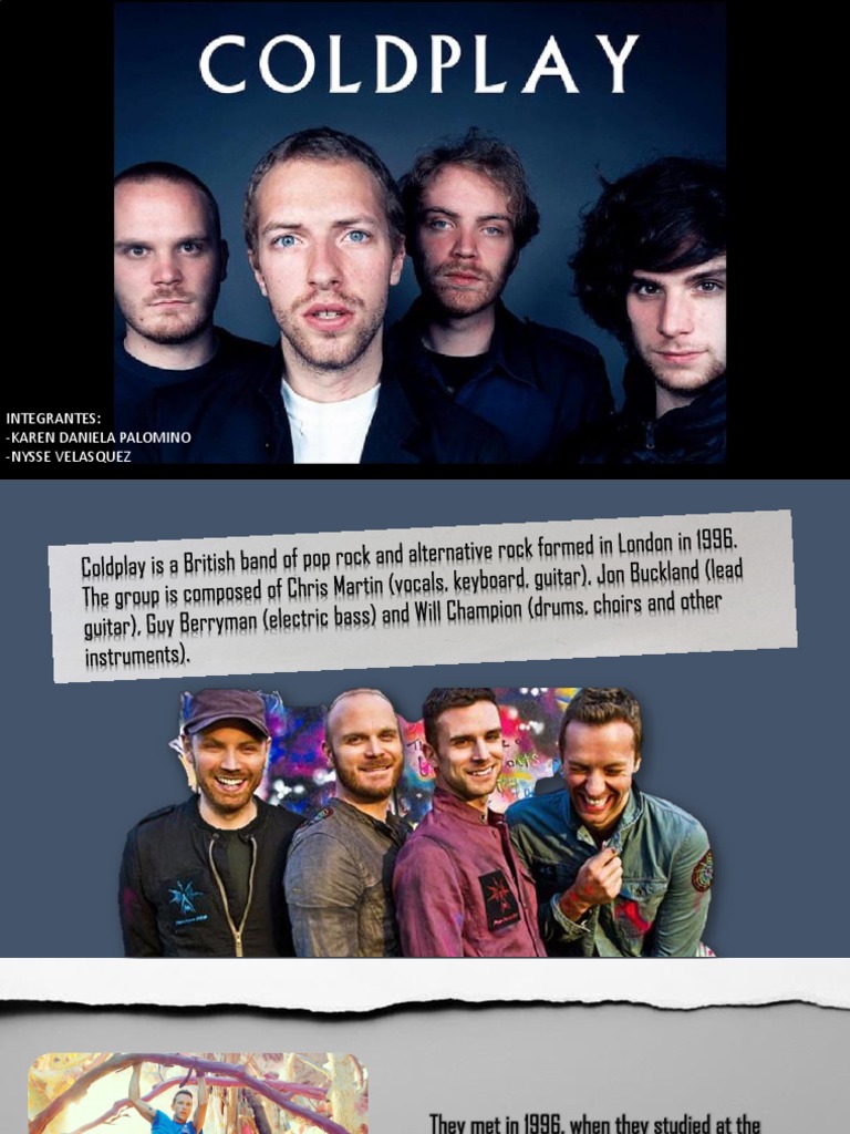 Coldplay: Band History and Discography | PDF | Social Science | Art