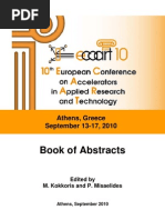 Book of Abstracts ECAART10