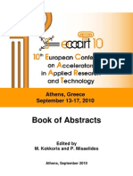 Book of Abstracts ECAART10