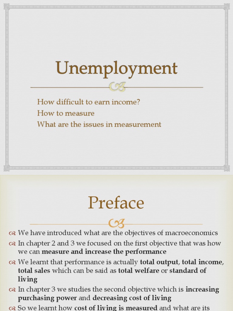 CH 5 Unemployment | PDF | Unemployment | Social Science
