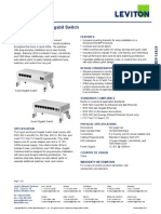 Leviton 47611-5GB 47611-8GB Gigabit Switch