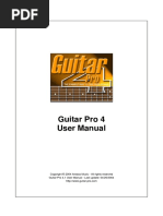 Guitar Pro 4.1 User Manual - Last Update: 04/26/2004