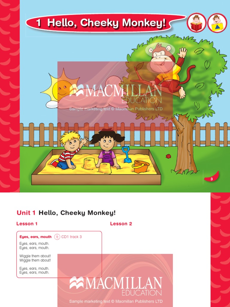 Cheeky Monkey: Unit 1 Overview | PDF