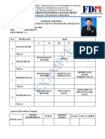 Lembar Asistensi FDM UM Arda