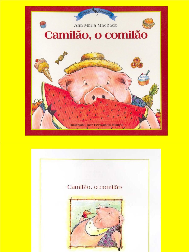 Camilão, o Comilao - Ana Maria Machado | PDF | Milho | Lazer