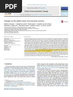 Costanza Et Al 2014, Change in The Global Value of Ecosystem Services