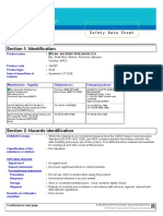 Safety Data Sheet for Solder Alloy