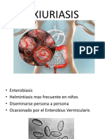 Enterobiasis: principales características de la oxiuriasis