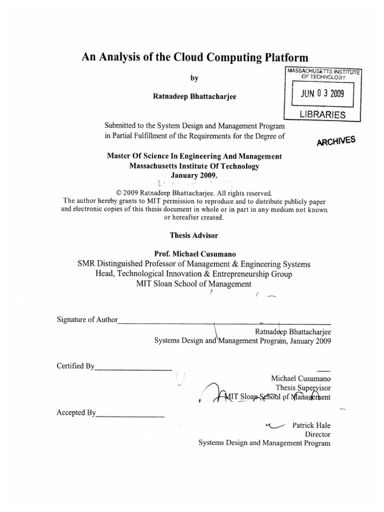 Paper 3 | PDF | Software As A Service | Cloud Computing