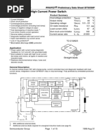 Smart Highside High Current Power Switch: Features Product Summary