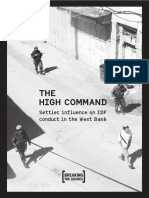 The High Command Shovrim Shtika Report January 2017
