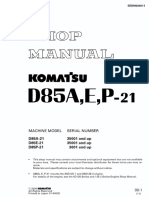 D85 Komatsu