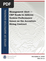 CBP watchdog alert