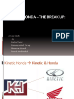 Kinetic Honda - The Break Up
