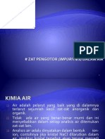 3 Zat Pengotor Dalam Air