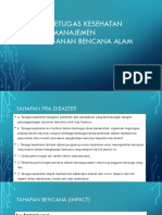 PERAN PETUGAS KESEHATAN DALAM MANAJEMEN PENANGANAN BENCANA ALAM.pptx