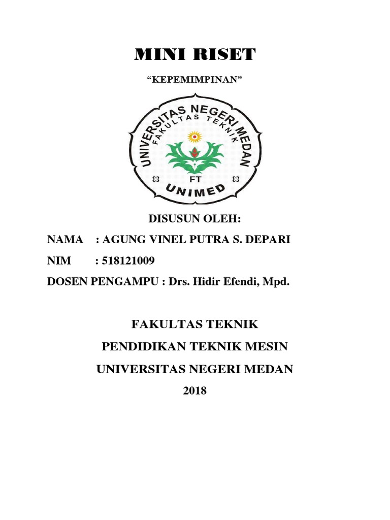 Mini Riset Kepemimpinan