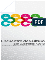 Encuentro de cultura 2013