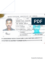 Joe - Passport Scan