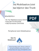 11 - Pheriperal Mobilization Joint Extremitas Inferior Dan Trunk