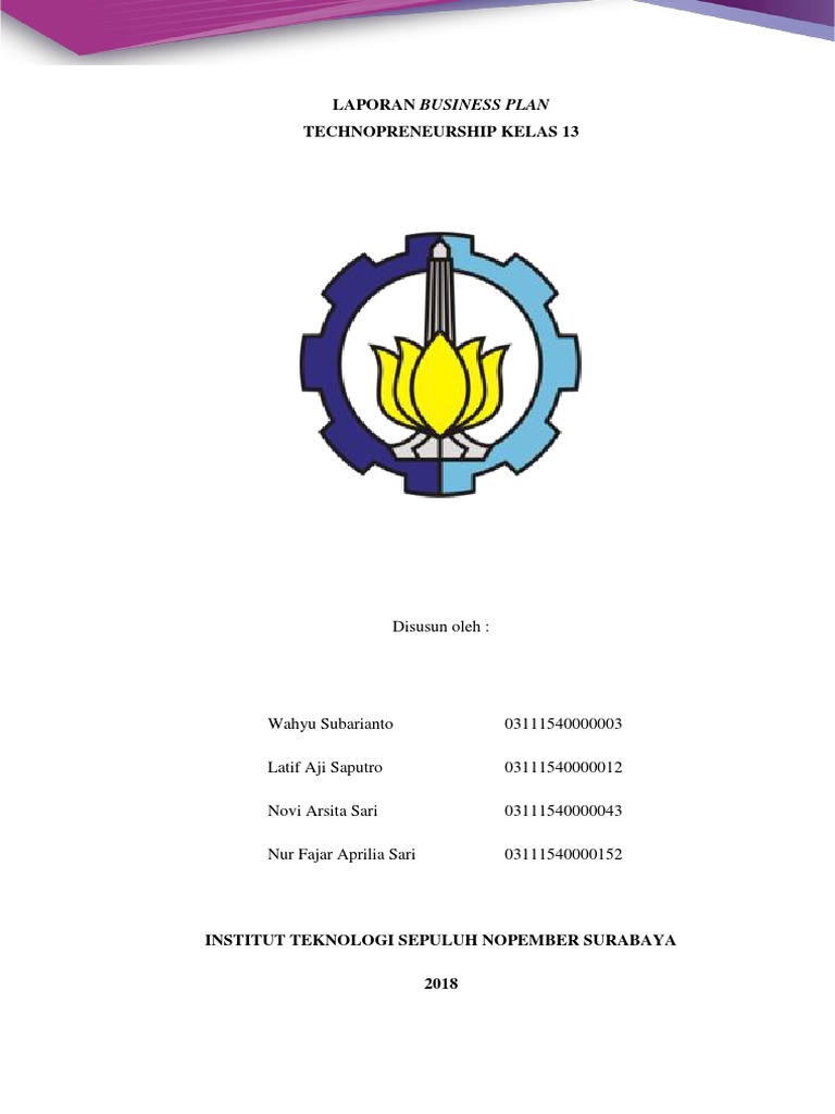 Laporan Business Plan Udah Biaya Converted