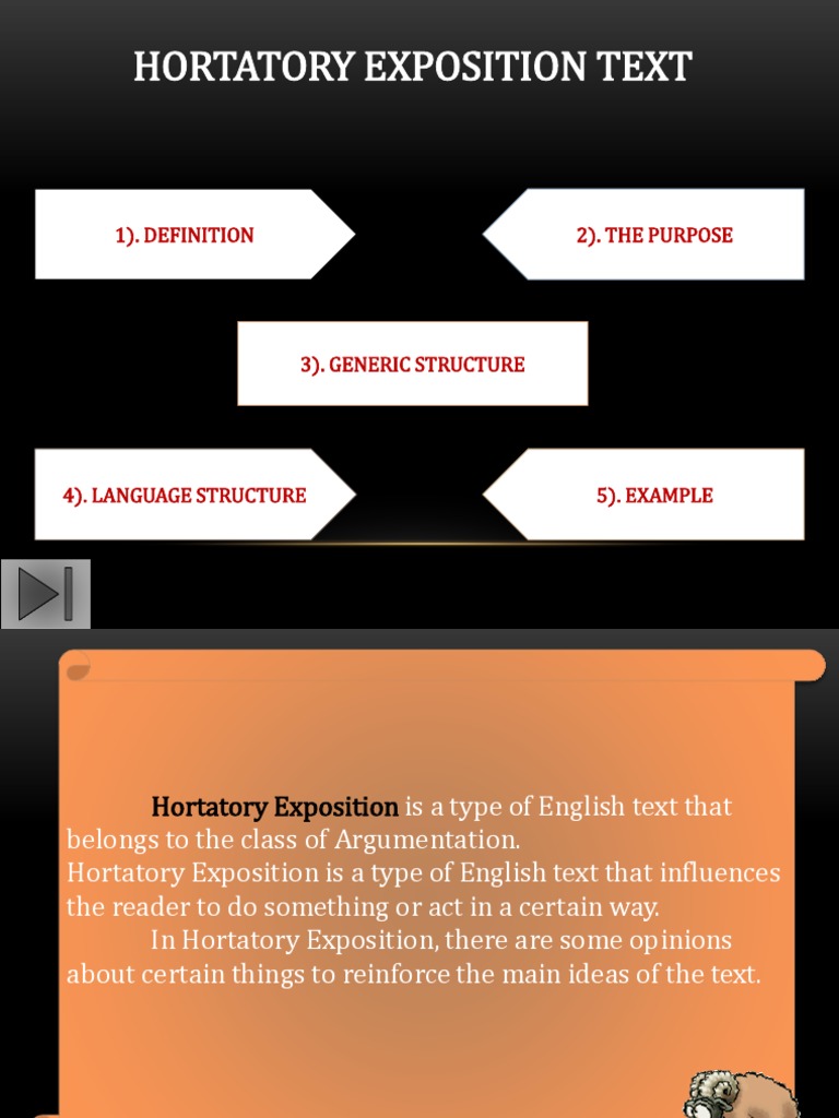 Understanding Hortatory Exposition Text | PDF | Corruption | English ...