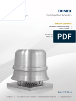 Centrifugal Roof Exhausters Catalog - DX PDF
