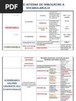 Mijloace Interne de Imbogatire A Vocabularului