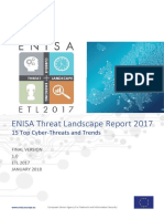 WP2017 O.1.2.1 - EnISA Threat Landscape 2017