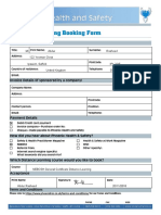 Distance Learning Booking Form - 2017-1