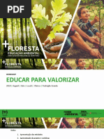 Apresentação Pedagógica sobre Consumo Responsável de Produtos Florestais