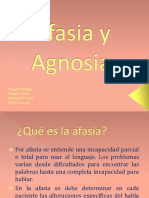 Afasia y Agnosia María Adrián Miguen Miguelp