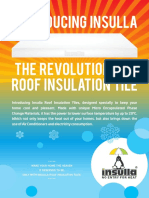 Introducing Insulla: The Revolutionary Roof Insulation Tile