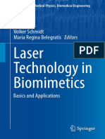 (Biological and Medical Physics, Biomedical Engineering) Volker Schmidt, Maria R. Belegratis (Auth.), Volker Schmidt, Maria Regina Belegratis (Eds.)-Laser Technology in Biomimetics_ Basics and Applica