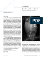 Distrofia Congenita Miotonica de Steinert. Aspectos Genericos