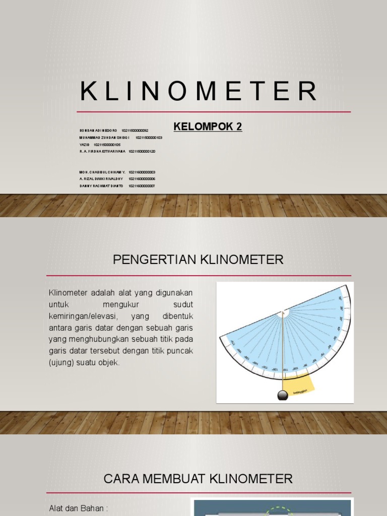 Kelompok 2 Klinometer | PDF